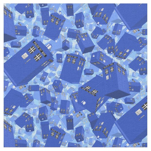 Polizei-Kasten Stoff (Nahaufnahme)