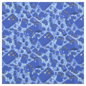 Polizei-Kasten Stoff (Muster)