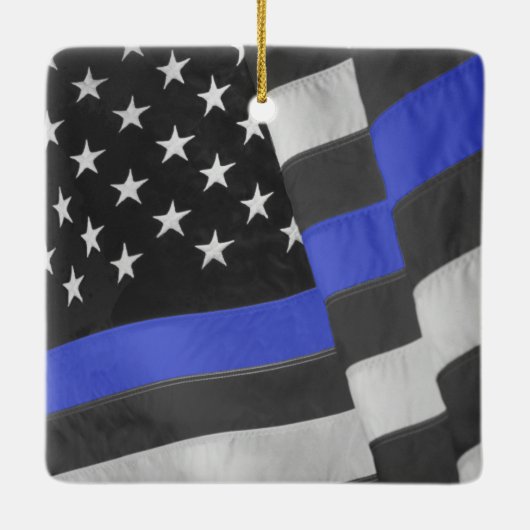 Polizei Keramikornament (Rückseite)