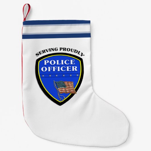 Polizei Kleiner Weihnachtsstrumpf (Vorderseite)