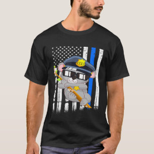 Polizei Koala hat die Blue Law Enforcement Ap T-Shirt