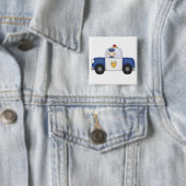 Polizei-Kreuzer-T - Shirts und Geschenke Button (Beispiel)
