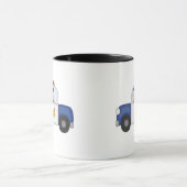 Polizei-Kreuzer-T - Shirts und Geschenke Tasse (Zentrum)