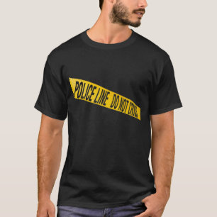 Polizei, kreuzt nicht T-Shirt