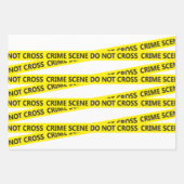 Polizei-Kriminalitätsband Geschenkpapier Set (Vorderseite 2)