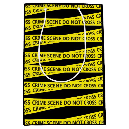 Polizei-Kriminalitätsband Mittlere Geschenktüte (Vorderseite)