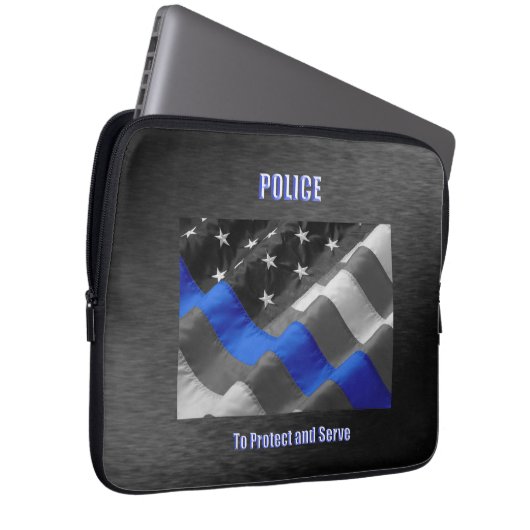 Polizei Laptopschutzhülle (Vorne Rechts)