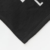 Polizei lebt Problem Pro Trump Thin Blue Line US F Fleecedecke (Ecke)