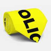 Polizei-Linie kreuzen nicht Band-Krawatte Krawatte (Gerollt)