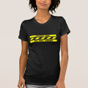Polizei-Linie Shirt - wählen Sie Ihre Art u. Farb