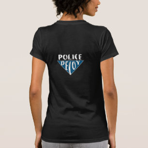 Polizei-Lockvogel-Abziehbild-T-Shirt T-Shirt