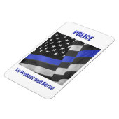 Polizei Magnet (Linke Seite)