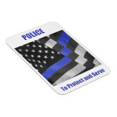 Polizei Magnet (Rechte Seite)