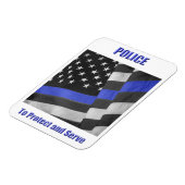 Polizei Magnet (Linke Seite)