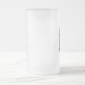 Polizei Mattglas Bierglas (Mittel)