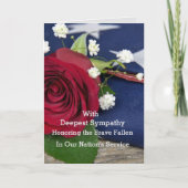 Polizei - Militärische Sympathiekarte Karte (Vorderseite)