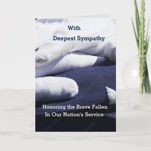 Polizei - Militärische Sympathiekarte Karte (Vorderseite)