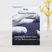 Polizei - Militärische Sympathiekarte Karte (Gelbe Blume)