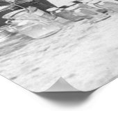 Polizei mit Konfiszierung noch, 1922. Vintages Fot Poster (Ecke)