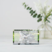 Polizei-Motorrad Visitenkarte (Stehend Vorderseite)