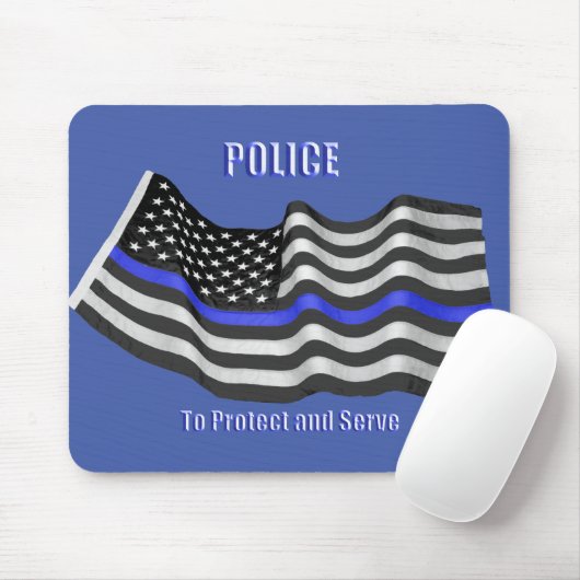 Polizei Mousepad (Mit Mouse)