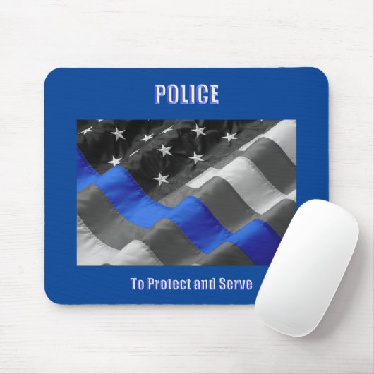 Polizei Mousepad (Mit Mouse)