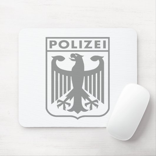 Polizei Mousepad (Mit Mouse)