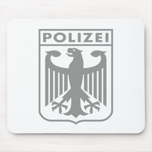 Polizei Mousepad (Vorne)