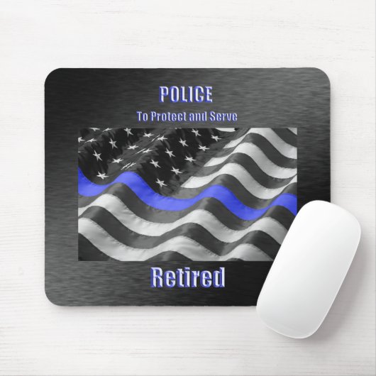 Polizei Mousepad (Mit Mouse)