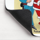 Polizei Navidad: Santa's war sehr schlecht Mousepad (Ecke)