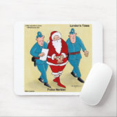 Polizei Navidad: Santa's war sehr schlecht Mousepad (Mit Mouse)