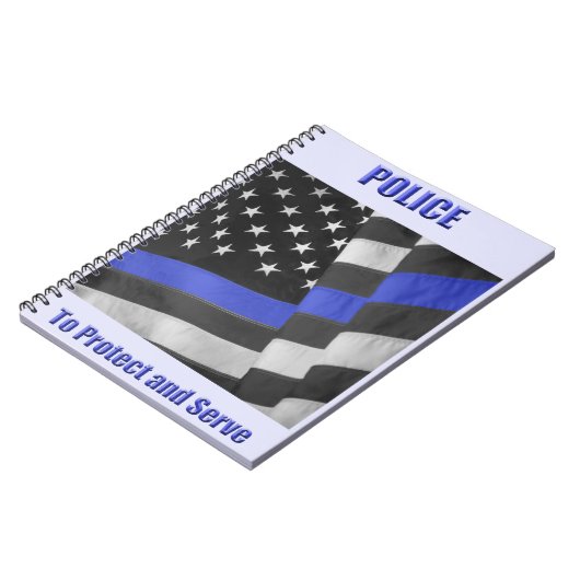 Polizei Notizblock (Linke Seite)