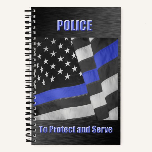 Polizei Notizblock (Vorderseite)