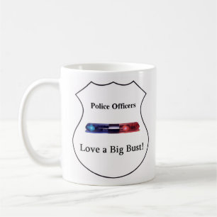 Polizei-Offizier-Liebe ein großer Fehlschlag Kaffeetasse