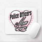 Polizei-Offizier-Mama Mousepad (Mit Mouse)