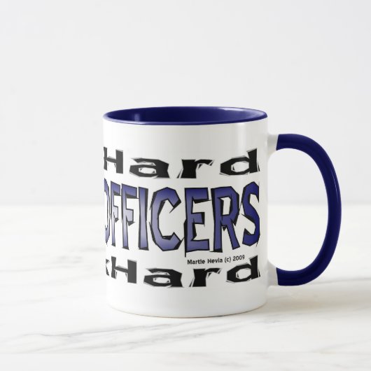 Polizei-Offiziere - spielen Sie Tasse (Rechts)