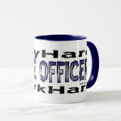 Polizei-Offiziere - spielen Sie Tasse (VorderseiteRechts)