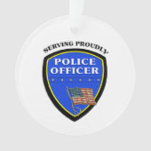 Polizei Ornament (Vorderseite)