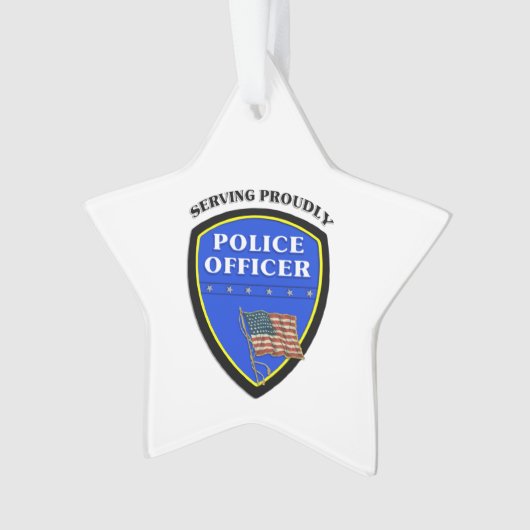 Polizei Ornament (Vorderseite)