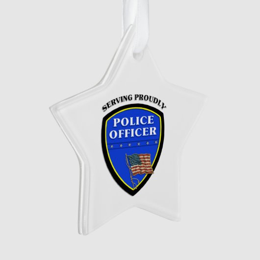 Polizei Ornament (Vorderseite)