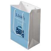 Polizei-Party-Geschenktasche Mittlere Geschenktüte (Vorderseite Schrägansicht)