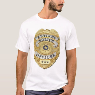 Polizei pensioniertes Shirt