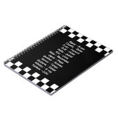 Polizei Phonetic Alphabet Notizblock (Linke Seite)