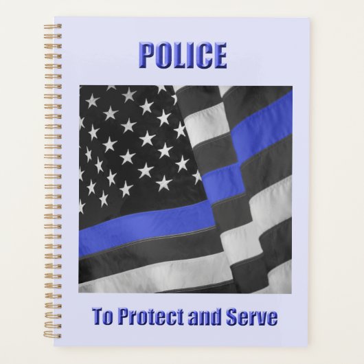 Polizei Planer (Vorderseite)