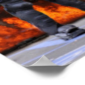 Polizei Poster (Ecke)