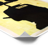 Polizei Poster (Ecke)