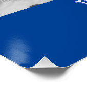 Polizei Poster (Ecke)