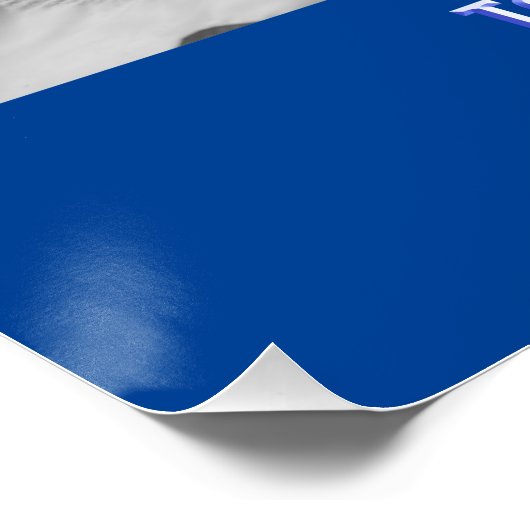 Polizei Poster (Ecke)