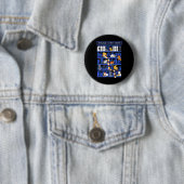 Polizei Public Cat Box Funny Kitten Cat Doctor Lib Button (Beispiel)