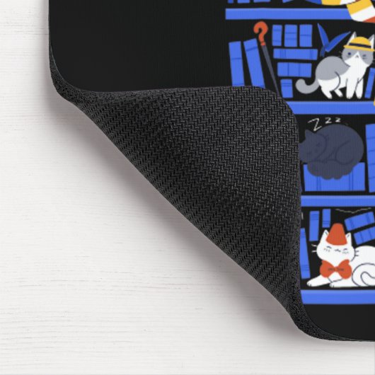 Polizei Public Cat Box Funny Kitten Cat Doctor Lib Mousepad (Ecke)